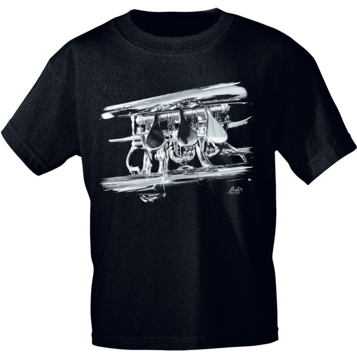 T-Shirt black OberKrainer-Trompeter XL