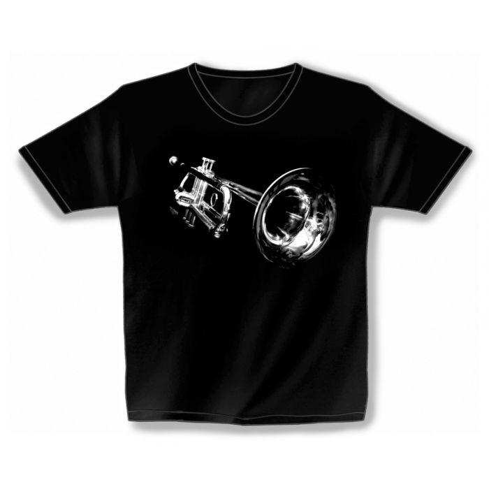 T-Shirt black Space Trumpet L