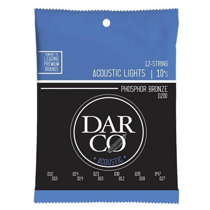 Darco string set acoustic 12-string phosphor bronze