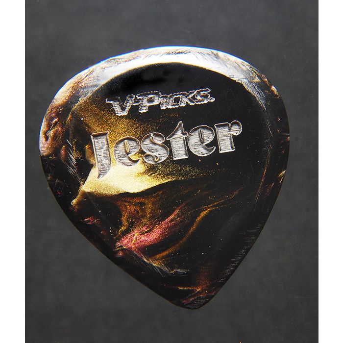 V-Pick Jester Pick brown galaxy
