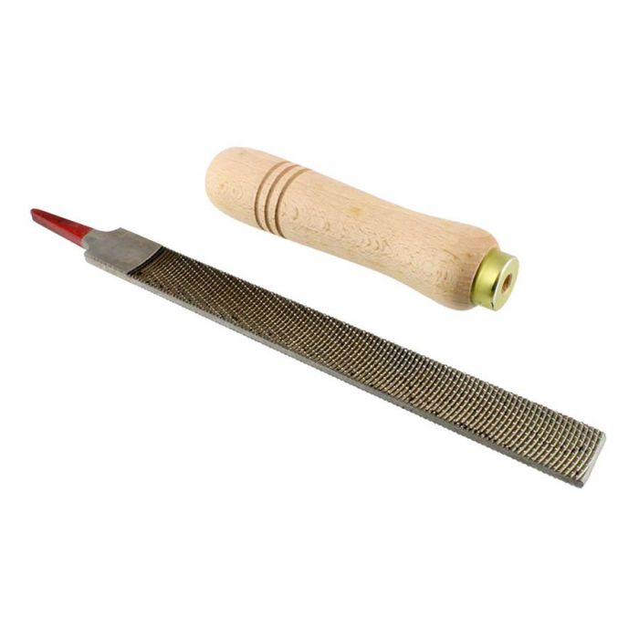 Allparts 20mm fine flat wood carving file