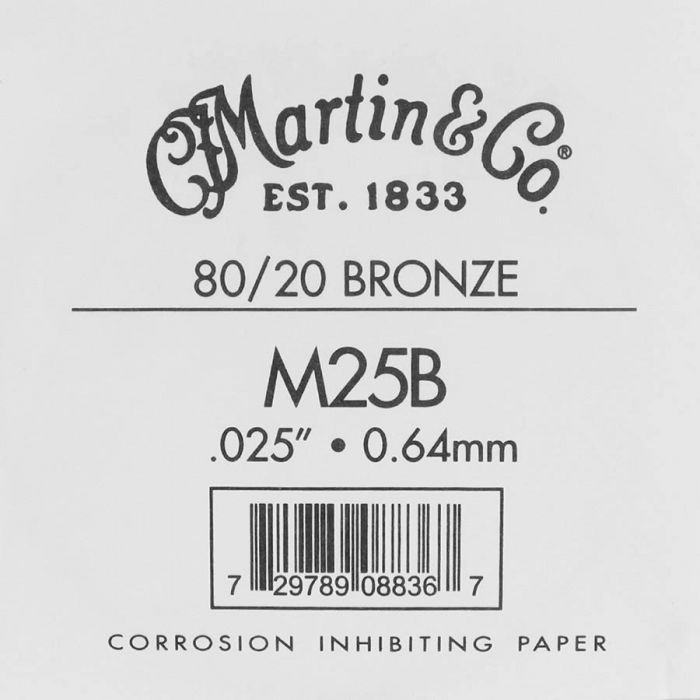 Martin Traditional Series 045 string, 80/20 bronze,