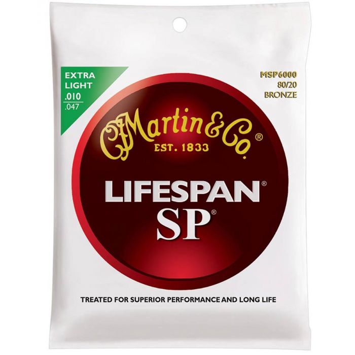 Martin SP Lifespan string set 80/20 bronze