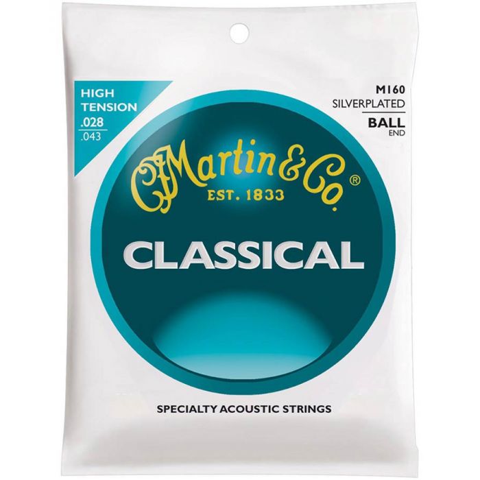 Martin Classical string set silver wound & clear nylon