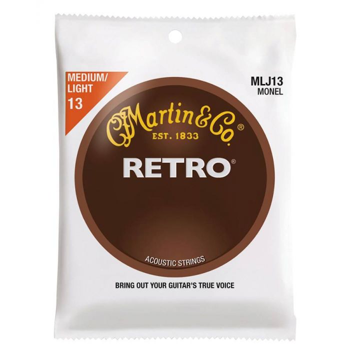 Martin Retro Acoustic string set monel wound