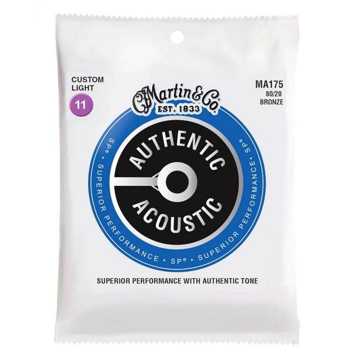 Martin Authentic Acoustic string set 80/20 bronze