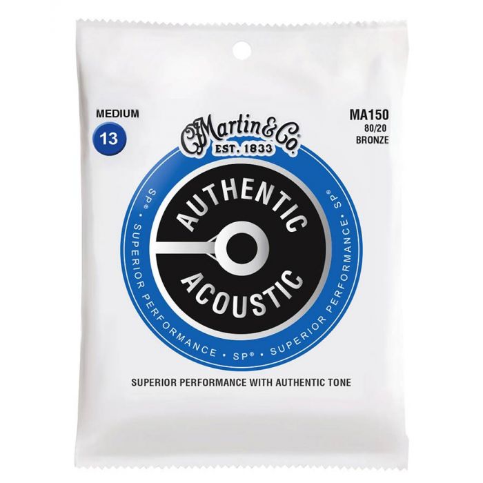 Martin Authentic Acoustic string set 80/20 bronze