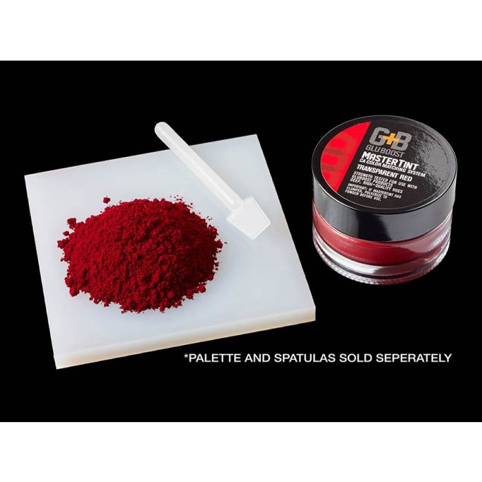 Gluboost MasterTint red colour additive for cyanoacrylic glue