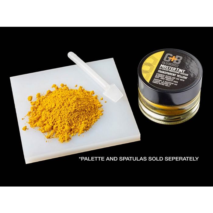Gluboost MasterTint yellow colour additive for cyanoacrylic glue