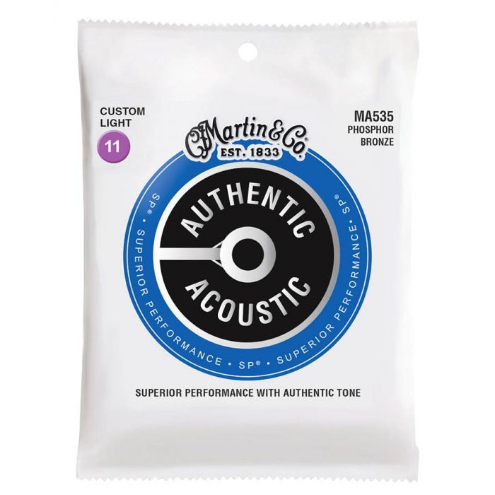 Martin Authentic Acoustic string set phosphor bronze