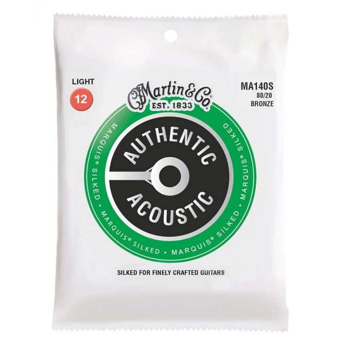 Martin Authentic Acoustic Silked string set 80/20 bronze