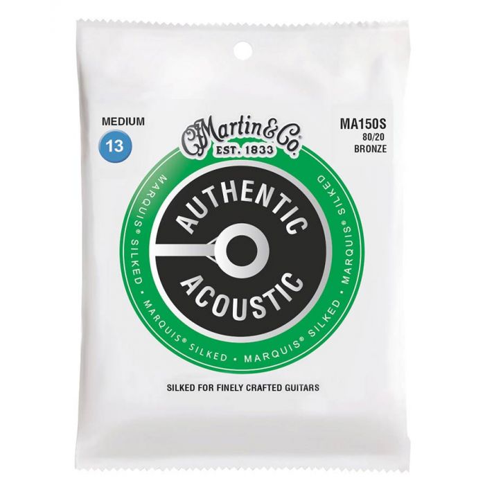 Martin Authentic Acoustic Silked string set 80/20 bronze