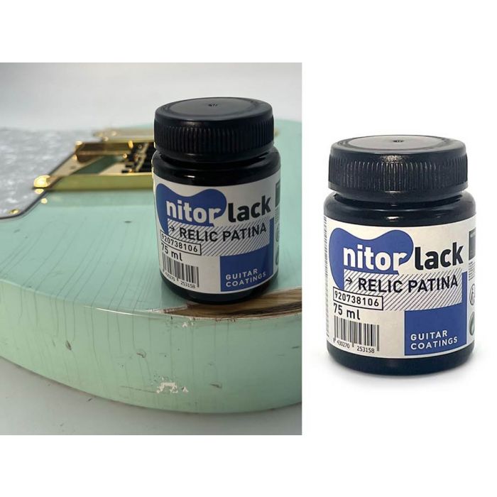 NitorLACK relic patina dye, to enhance guitar ageing and lacquer