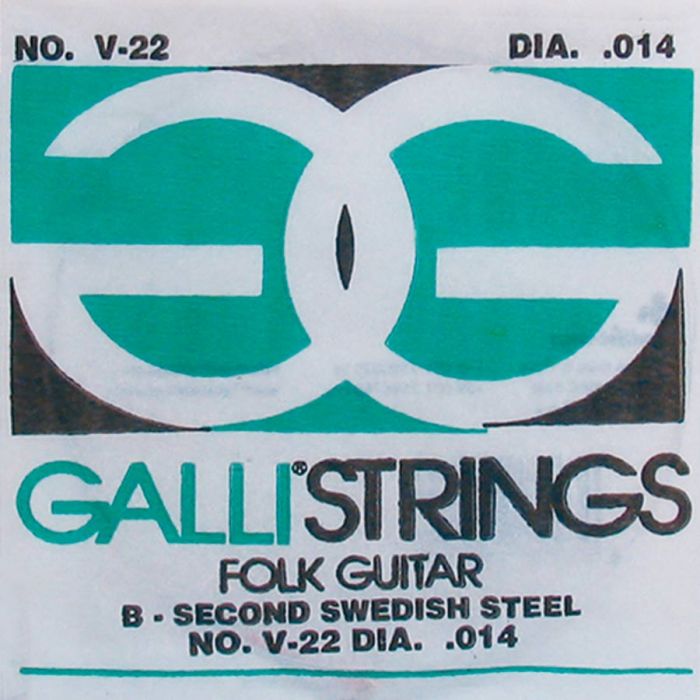 Galli Folk Guitar B-2 snaar voor akoestische gitaar