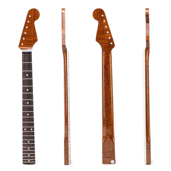 Allparts VIN-MOD Deluxe neck for Stratocaster, AAA+ roasted flamed