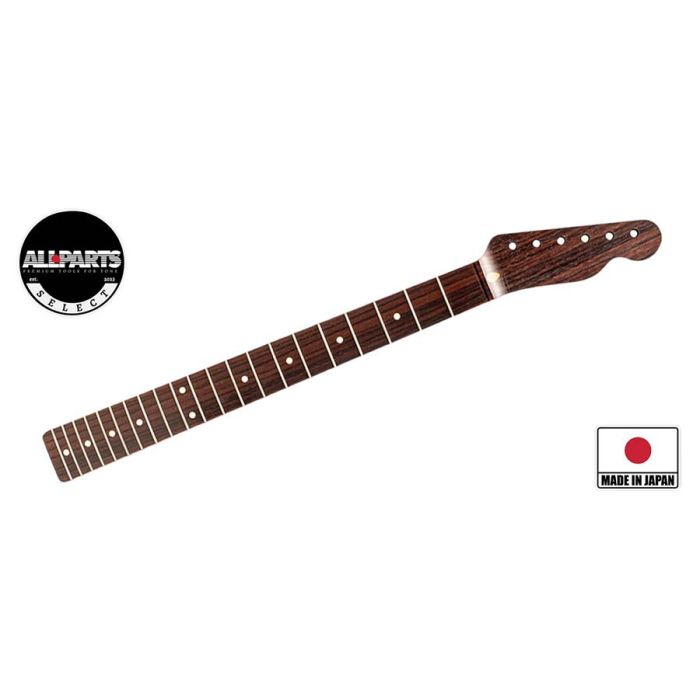 Allparts VIN-MOD replacement neck for Telecaster, 1-piece rosewood, thin poly finish (Selected Limited Edition)