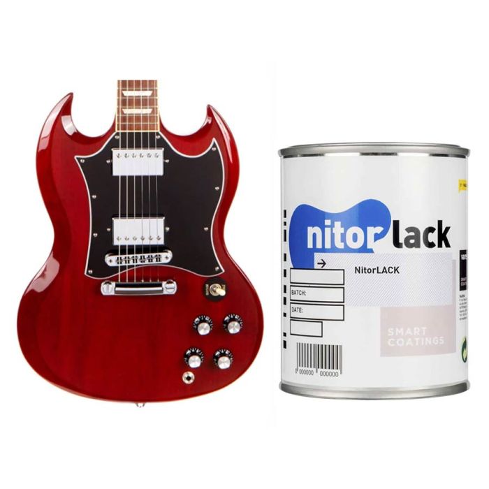 NitorLACK nitrocellulose paint heritage cherry - 500ml can