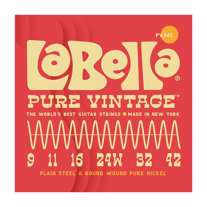 La Bella PV942 Pure Vintage Extra Light 009/042