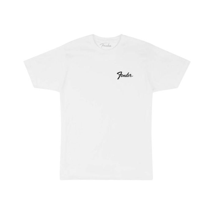 Fender Clothing T-Shirts transition logo t-shirt, white, M
