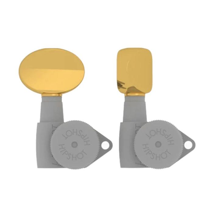 Hipshot	big butter bean guitar tuner button, gold