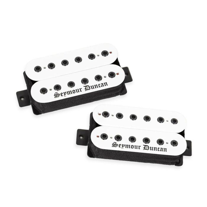 Seymour Duncan Black Winter Humbucker - Pickup Set - Blackened White