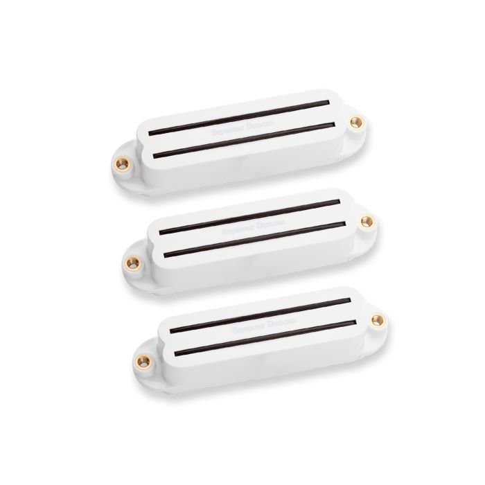 Seymour Duncan Cool Rails Strat Pickup Set - White