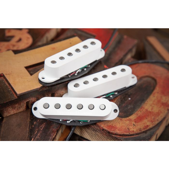 Seymour Duncan Hot Chicken Strat - Pickup Set - White