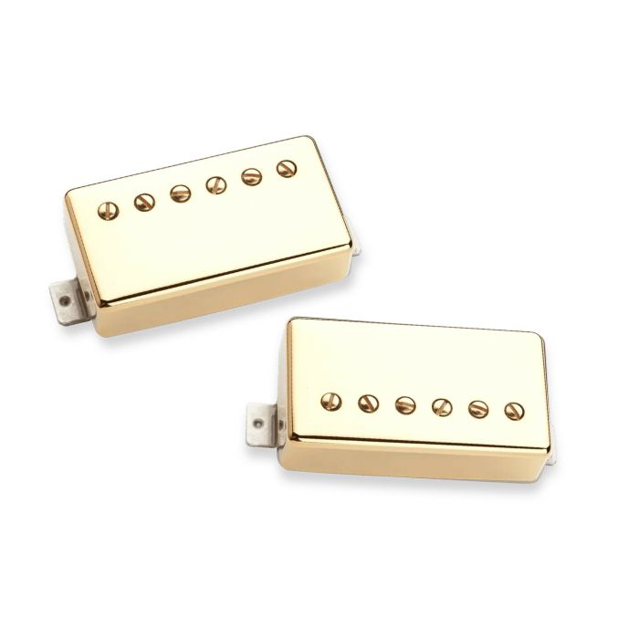 Seymour Duncan Hot Rodded Humbucker Set - Gold Cover