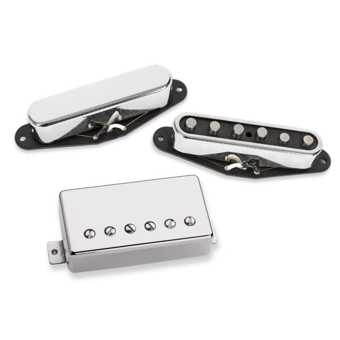 Seymour Duncan Signature Lari Basilio Pickup Set, Humbucker - Chrome