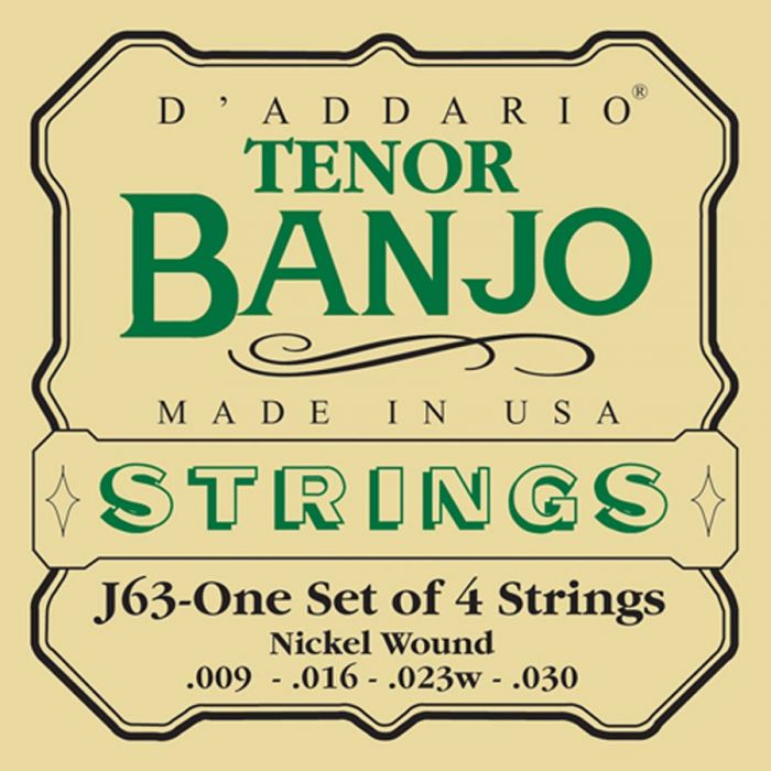 D'Addario snarenset tenor banjo