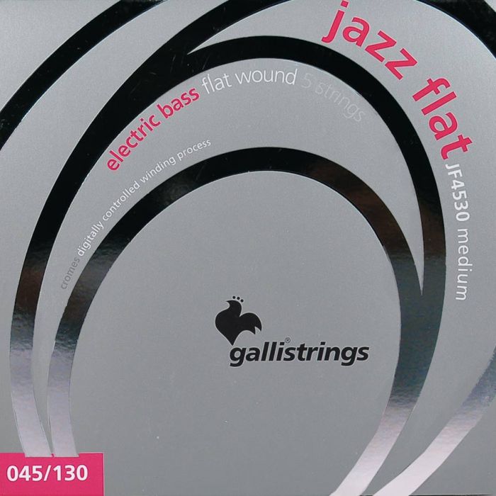 Galli Jazz Flat snarenset 5-snarige basgitaar