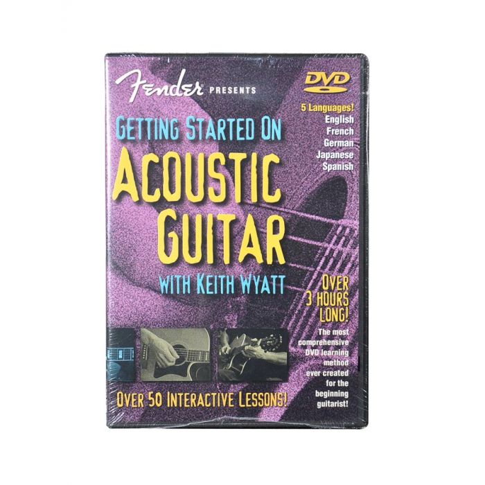 Fender DVD 'Getting Started on Acoustic Guitar DVD'