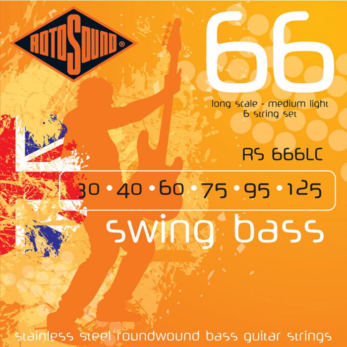 Rotosound Swing Bass 66 snarenset basgitaar