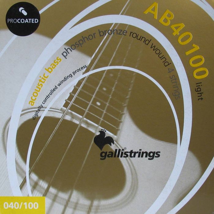 Galli ProCoated Phosphor Bronze snarenset akoestische basgitaar