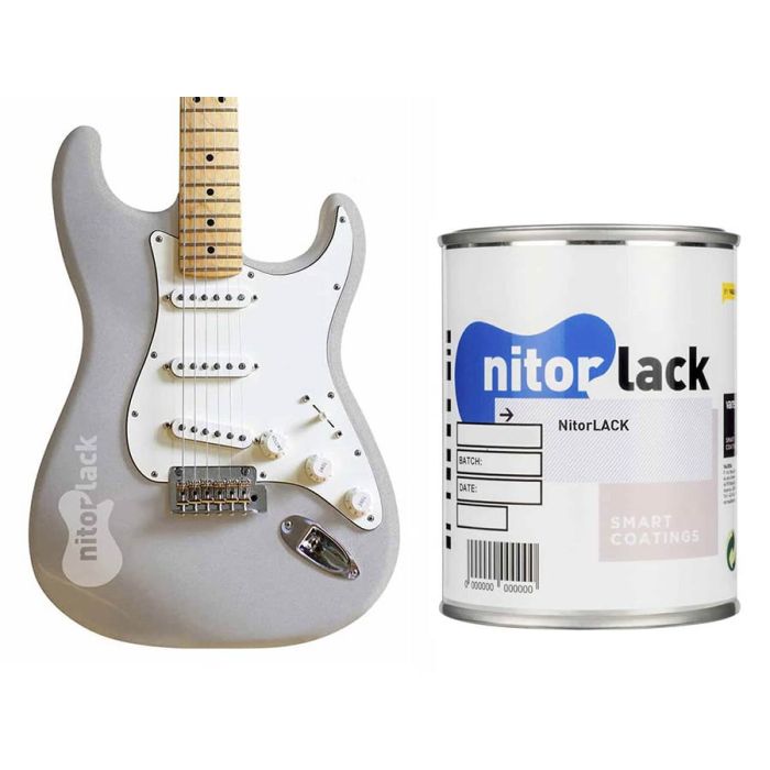 NitorLACK NitorPOL acrylic paint inca silver - 500ml can