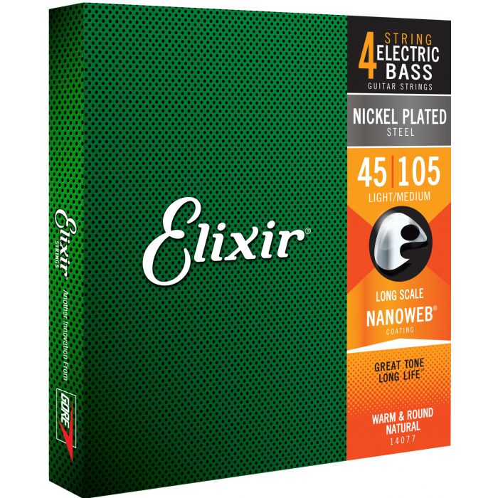 Elixir 14077 Bass M Nano 045/105