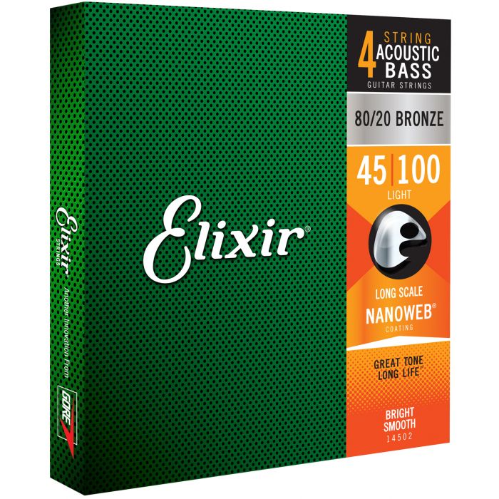 Elixir 14502 AcuBass L Nano 045/100