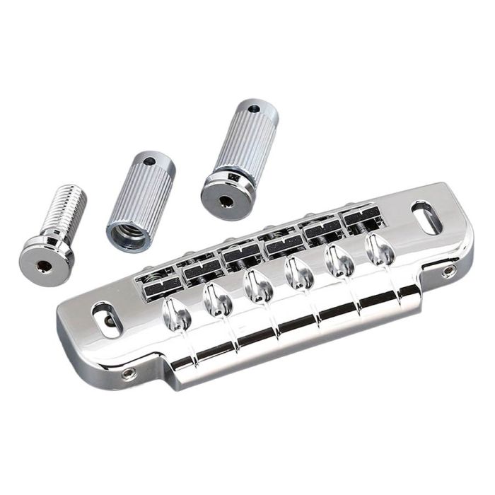 Gotoh 510UB guitar bridge, chrome