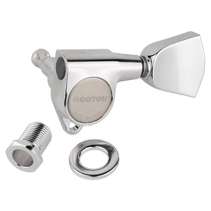 Gotoh SG301 machine heads with 04 buttons, 3L3R, chrome