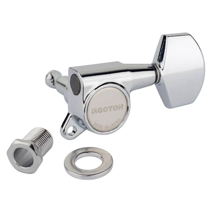 Gotoh SG381 machine heads with 01 buttons, 3L3R, chrome