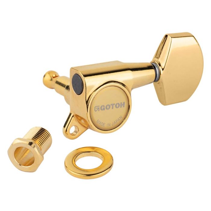 Gotoh SG381 machine heads with 01 buttons, 3L3R, gold