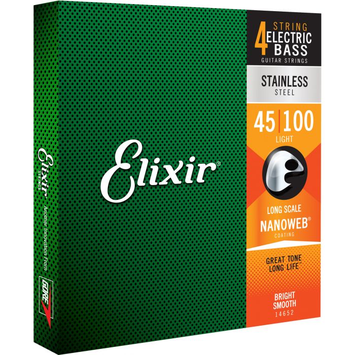 Elixir 14652 St.Steel Bass L     045/100