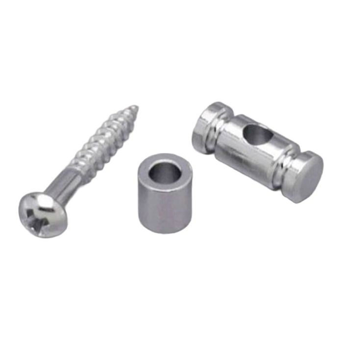 Gotoh RG30 string retainer with bushing and screw, chrome