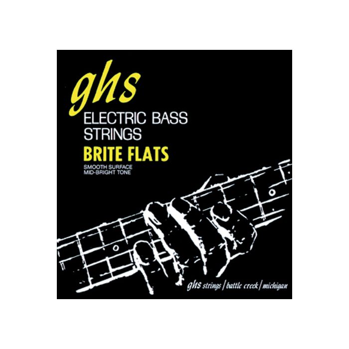 GHS Bass  L 3075  Brite Flats    045/098