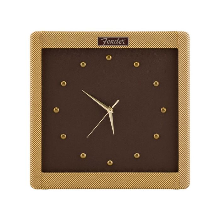 Fender tweed wall clock