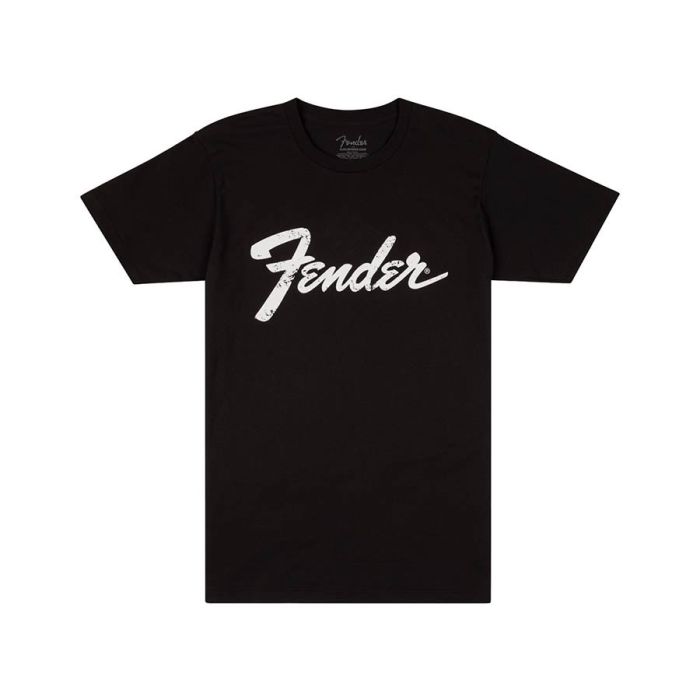 Fender Clothing T-Shirts logo date back tee, black, XL
