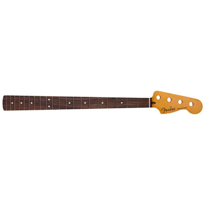 Fender Genuine Replacement Part Player II Series Precision Bass neck, 22 medium jumbo frets, rosewood, 9.5", modern "c"