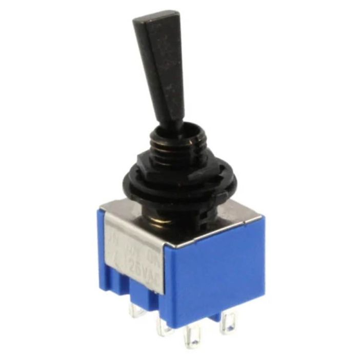 Allparts On-On miniswitch, DPDT, black