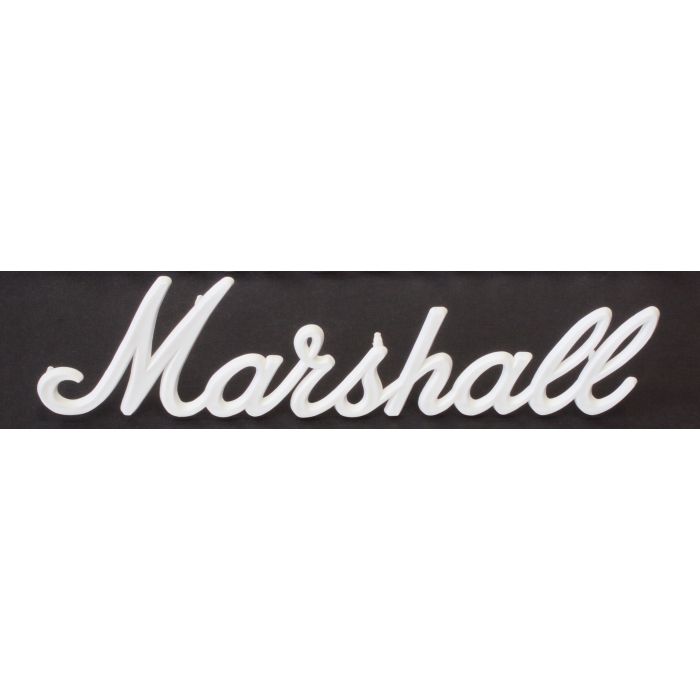 Marshall® Logo, 27 cm, wit
