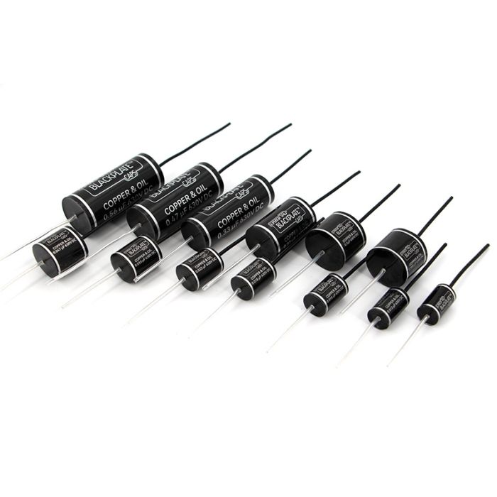 BLACKPLATE 630V Copper-Oil-Capacitors